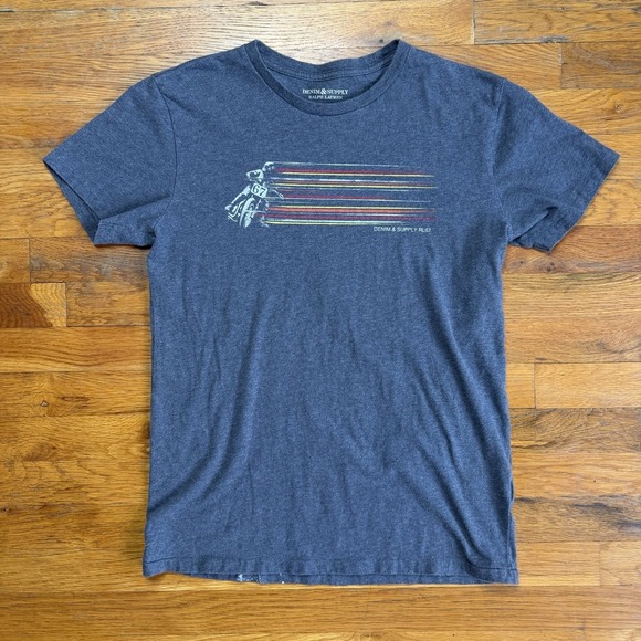 Denim & Supply Ralph Lauren Other - Ralph Lauren Denim & Supply Shirt Mens Small Motorcycle American RL67 Retro Gray